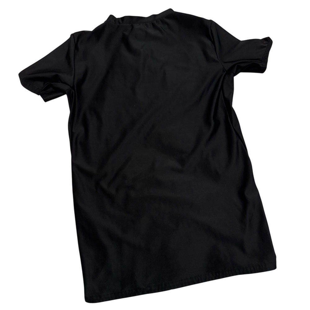 STARTER Black Short Sleeve Swim Rashguard Kids Size XL - Picture 4 of 4